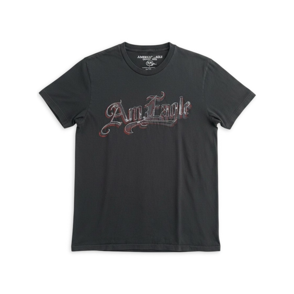 American Eagle T-Shirt Mens M Vintage Y2K Grunge Skater Streetwear Graphic Tee